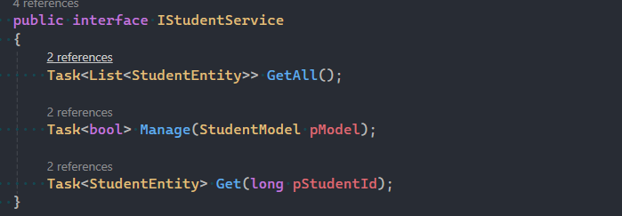 ASP.NET Project Structure